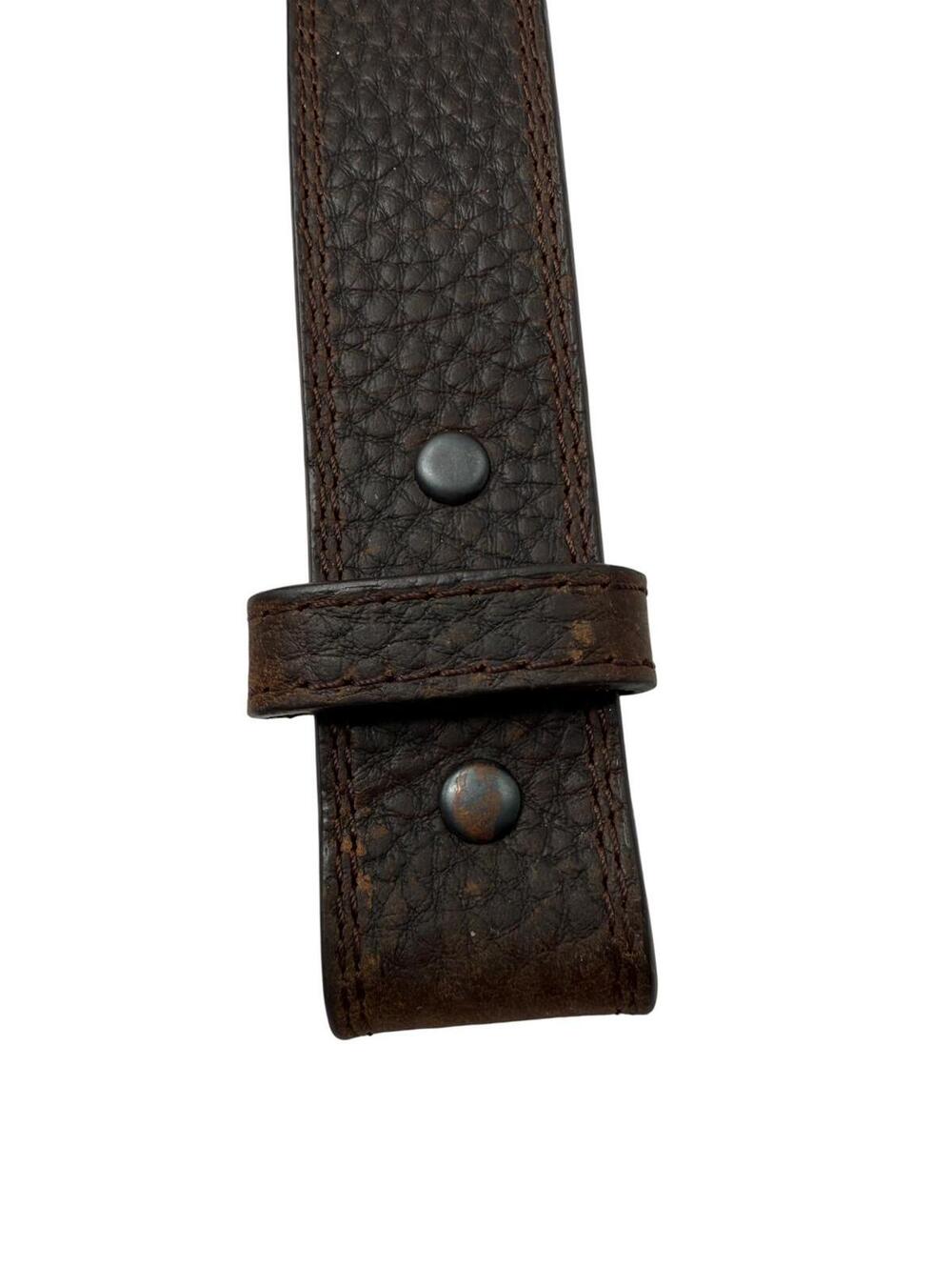 Ariat Genuine Leather Western Belt Size 22 Rugged Brown - Picture 3 of 6